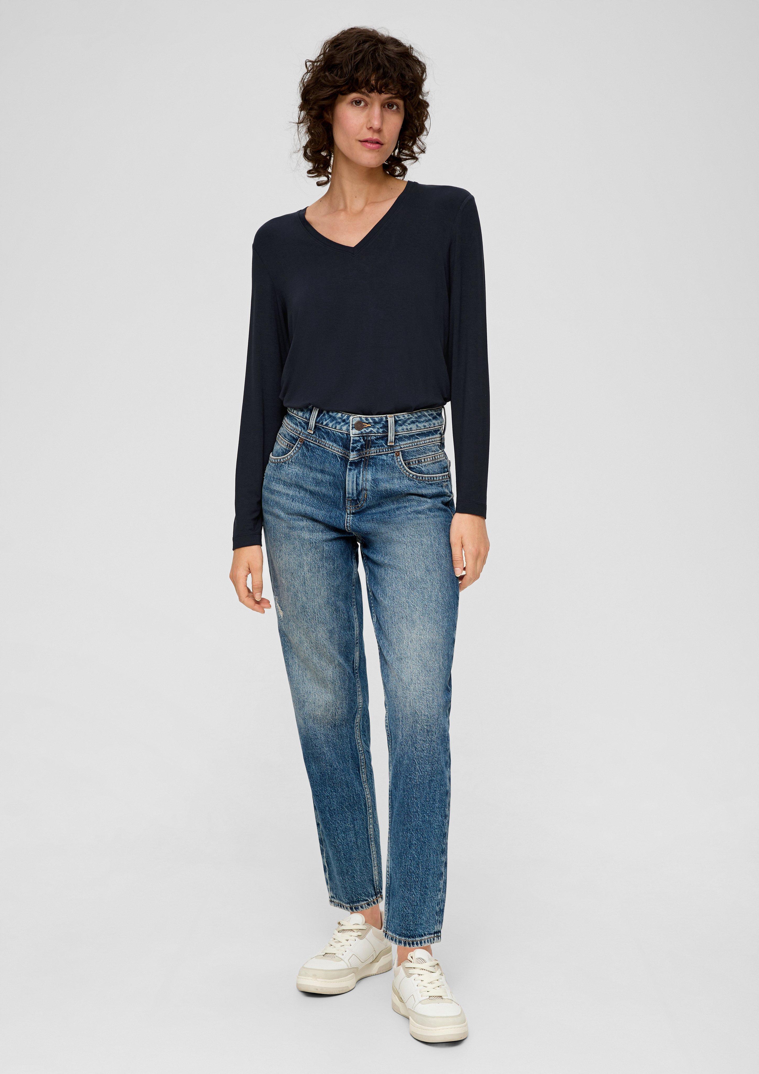 Longsleeve mit V-Neck  2138967-5989