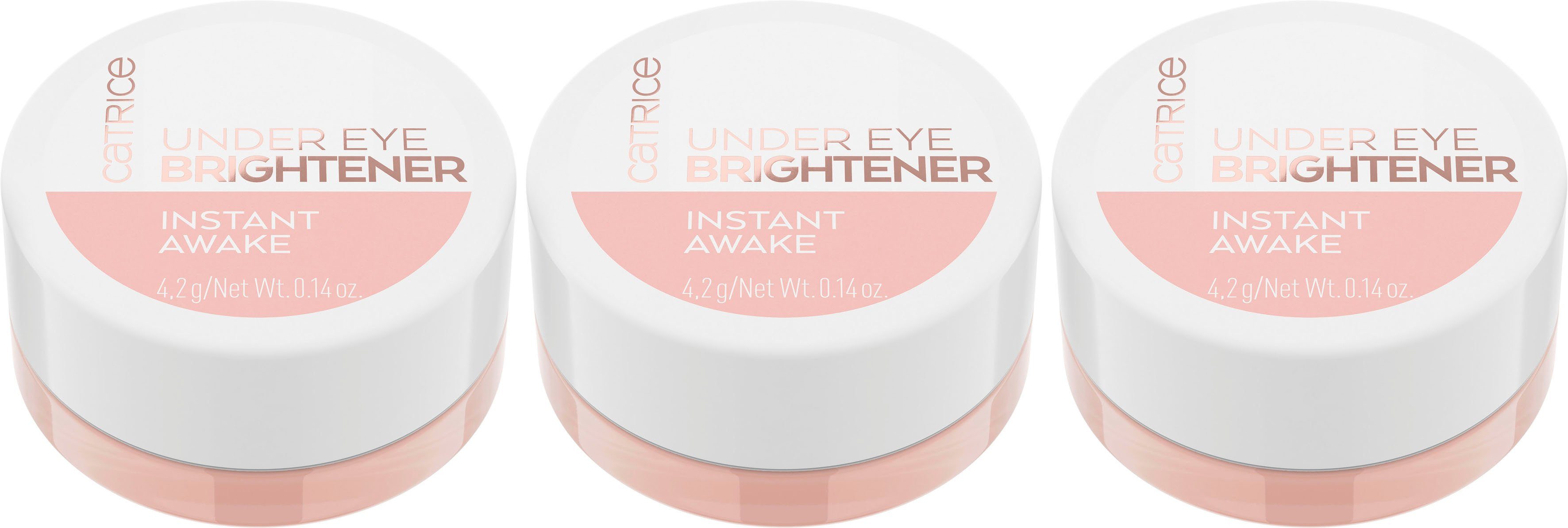 Catrice Augenpflege-Set Under Eye Brightener, 3-tlg.