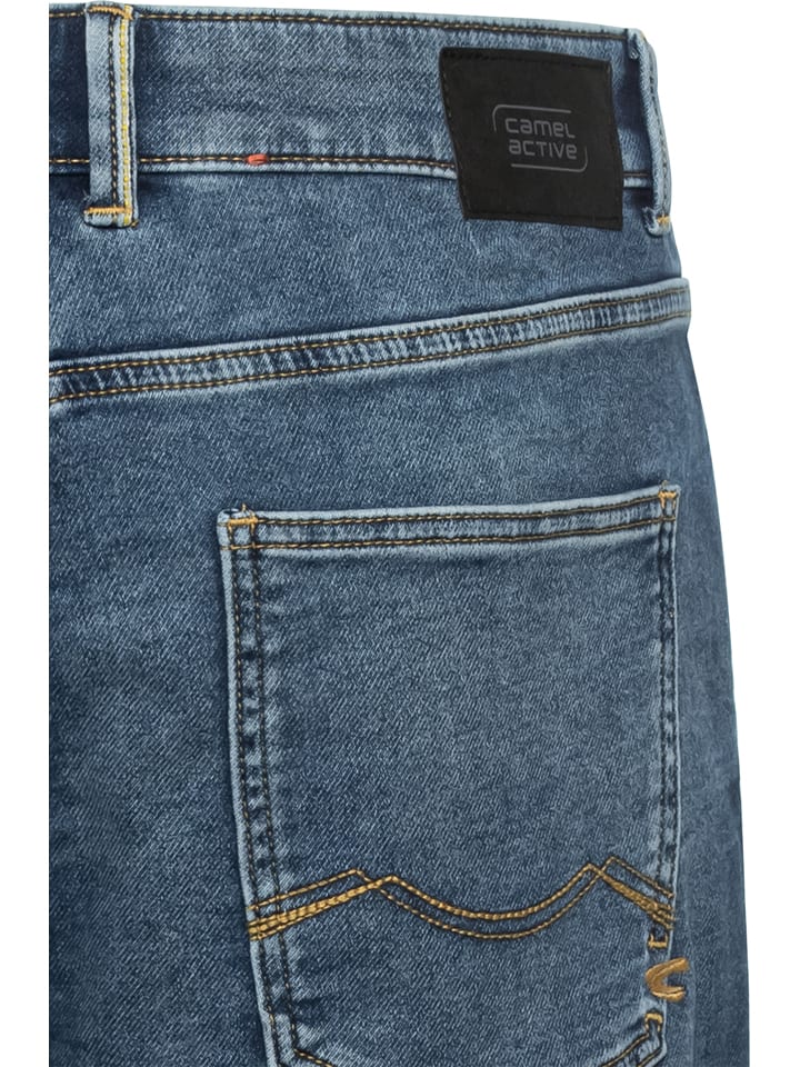 Camel Active Jeans-Shorts in Blau günstig kaufen