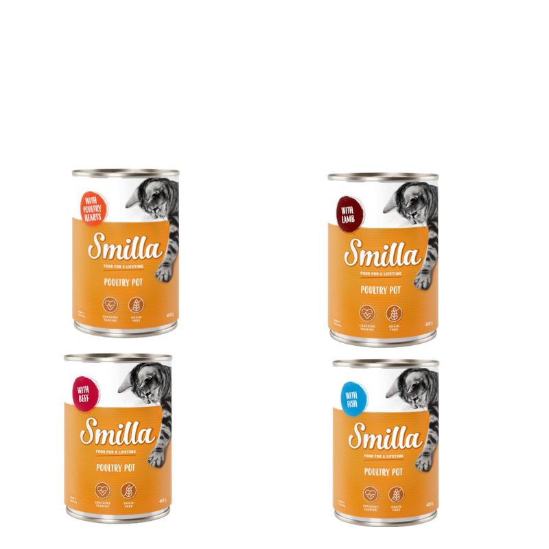 Sparpaket Smilla Geflügeltöpfchen 24 x 400 g