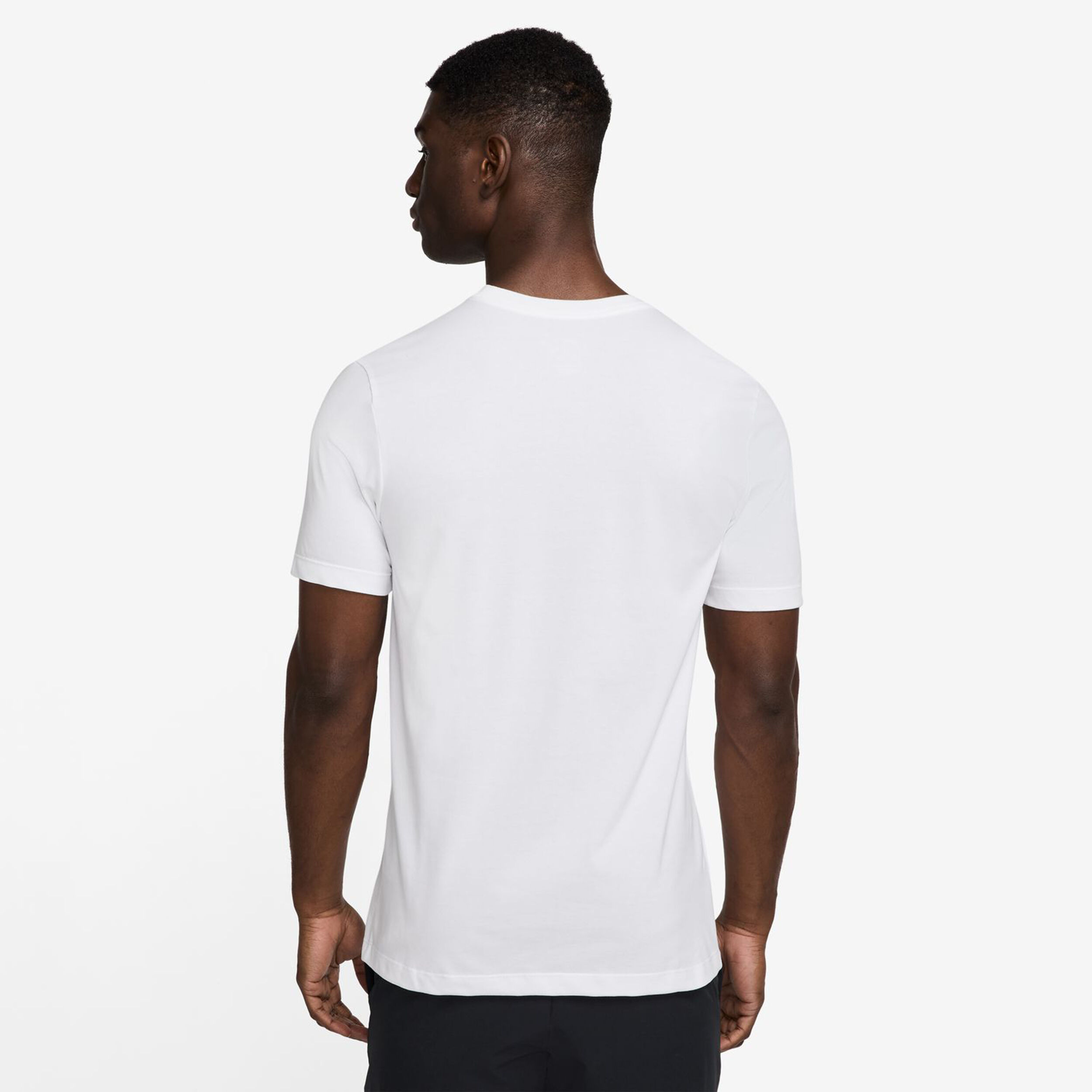 Court Dri-Fit T-Shirt Herren - Weiß, Mehrfarbig