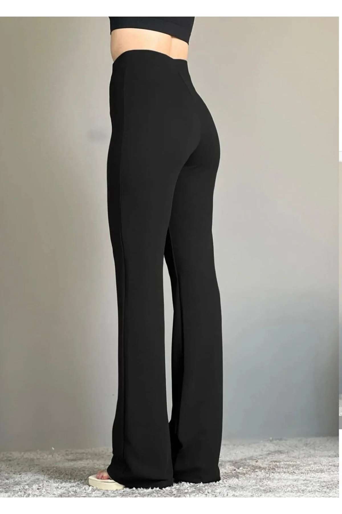 VOLT CLOTHİNG  Lycra-Hose mit weitem Bein für Damen