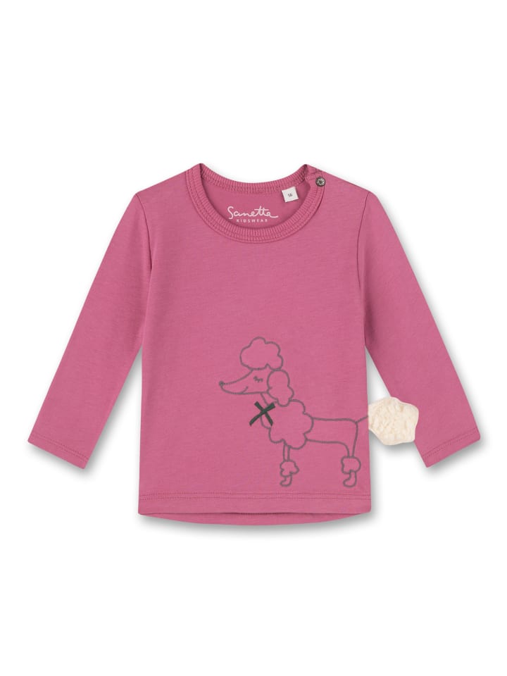 Sanetta Langarmshirt in Pink günstig kaufen