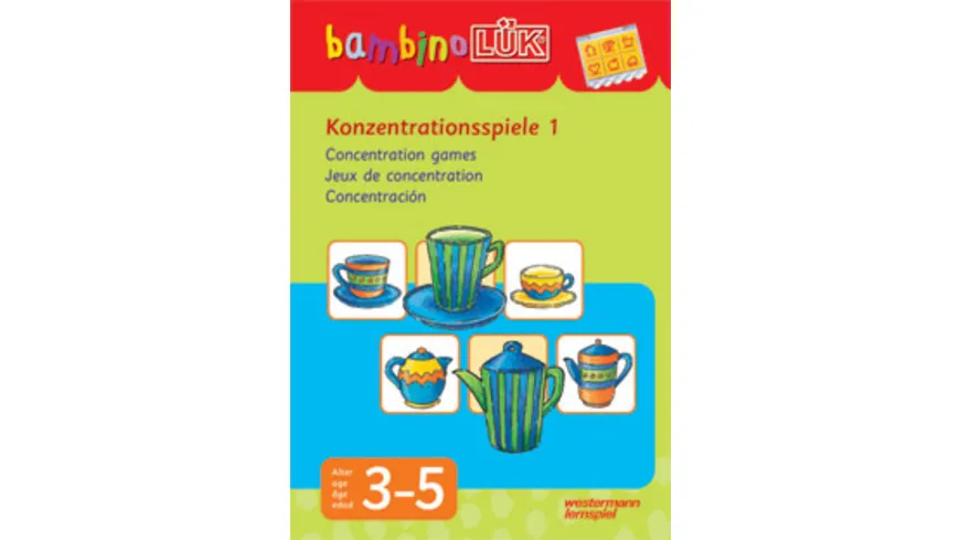 bambinoLÜK Konzentrationsspiele 1