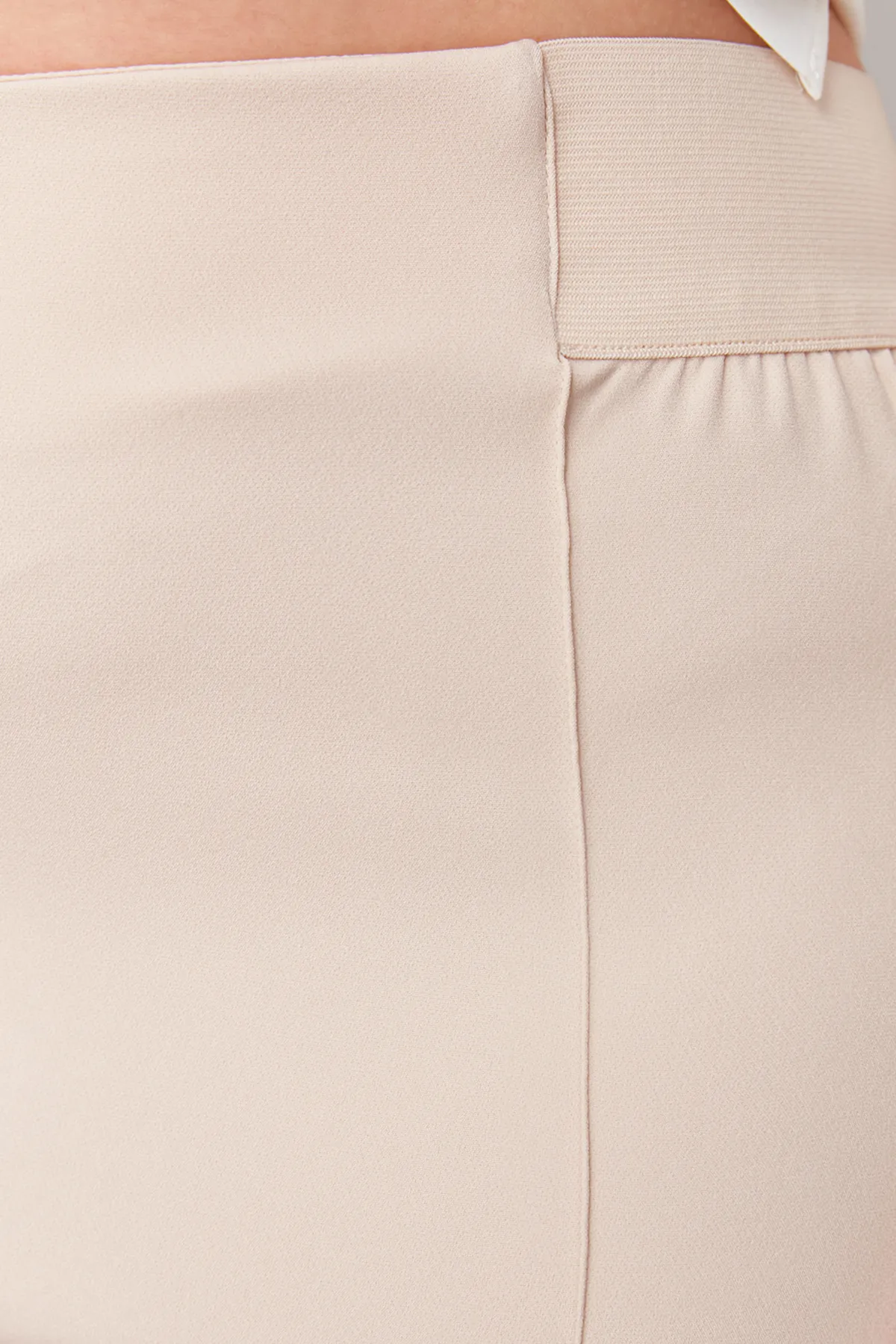 Trendyol Curve  Große Größen in Hose - Grau - Bootcut