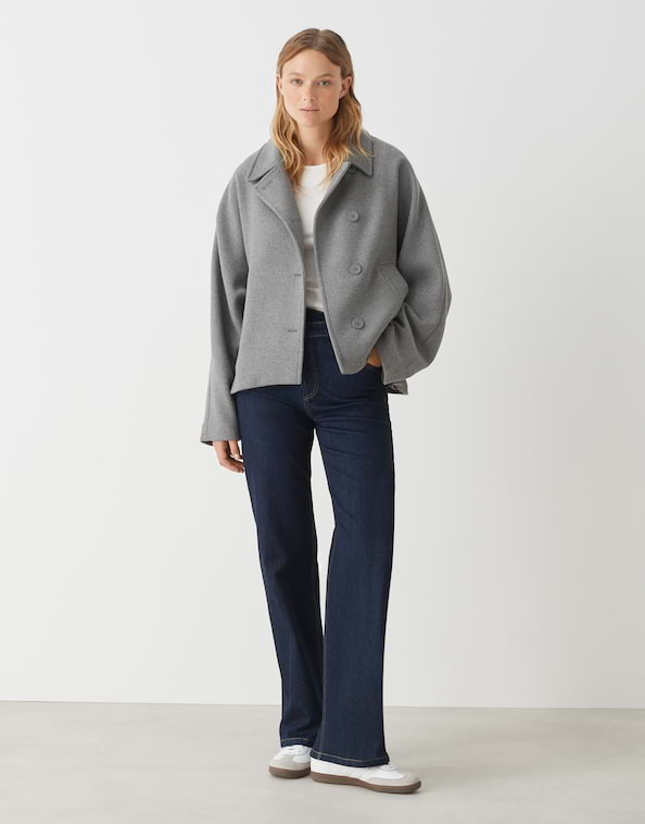 Wide Leg Jeans Marli crisscross