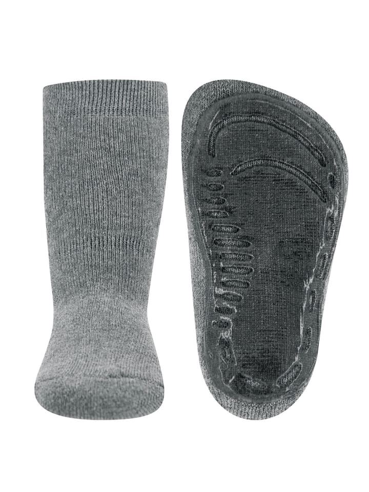 ewers Stoppersocken Uni in grau meliert günstig kaufen
