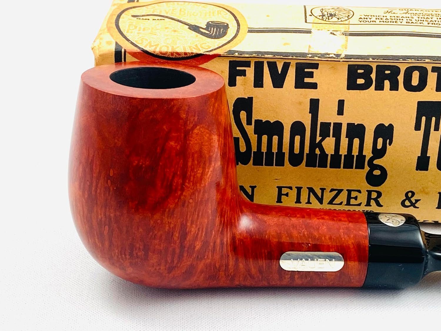 VAUEN Handpfeife Pfeife 175 Jahre Jubiläumspfeife Modell 111 inkl. Sonderfilterbox