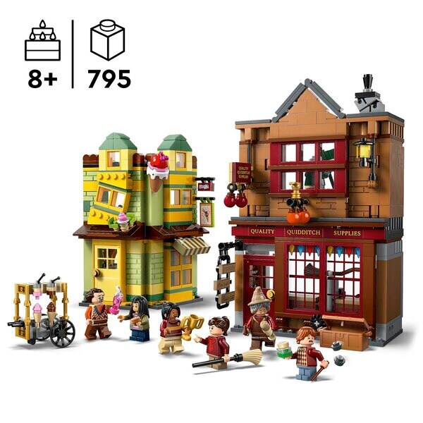 LEGO Harry Potter 76452 Minőségi kviddicsbolt és fagylaltozó