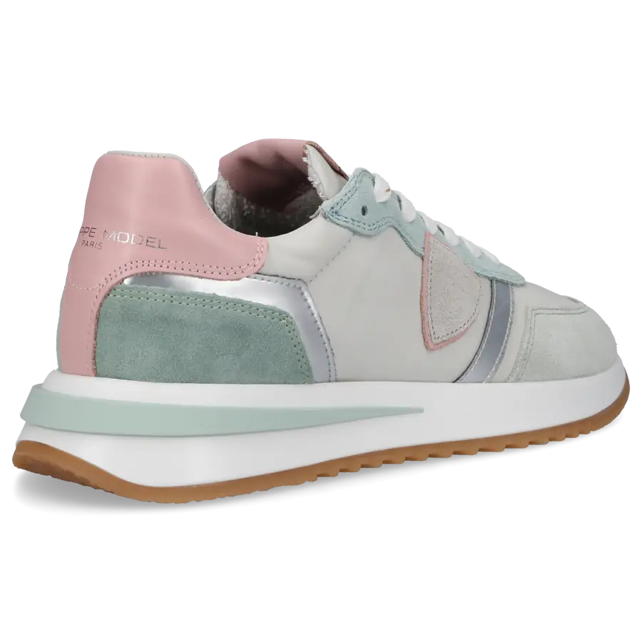 Philippe Model - Sneaker low TROPEZ 2.1 Veloursleder Textil - grün