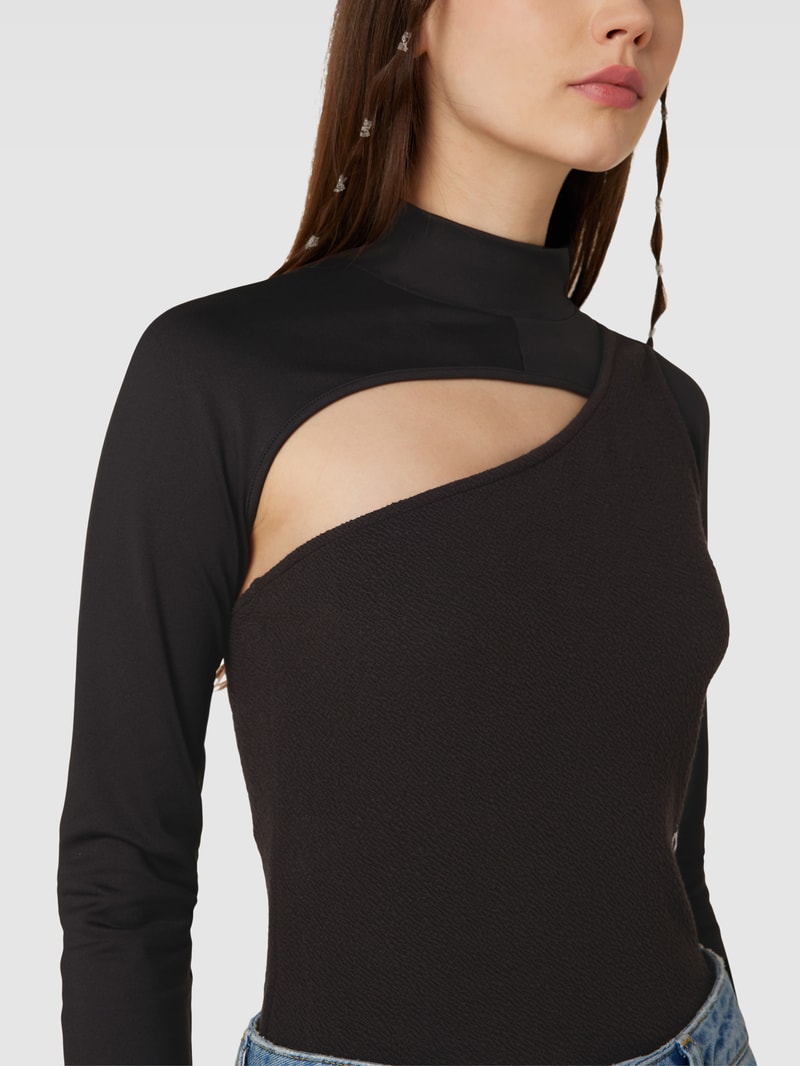 Body mit Cut Out in black