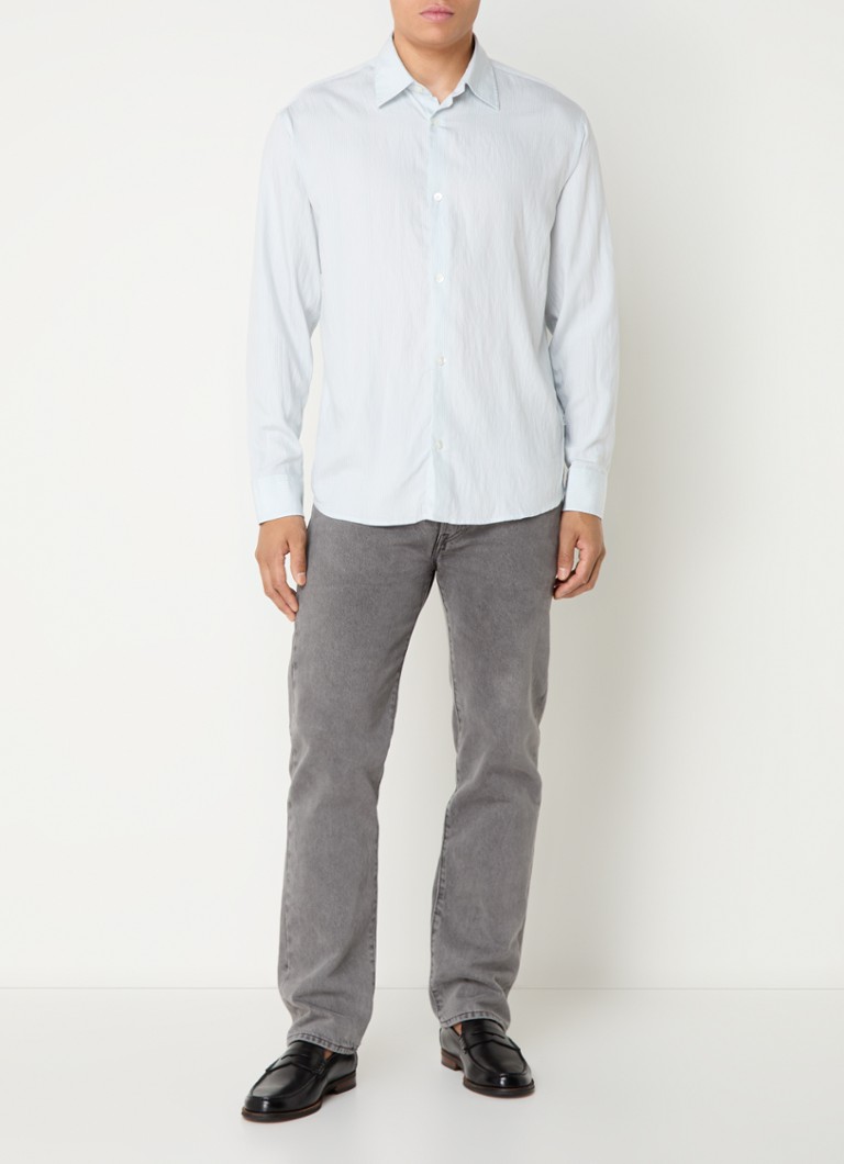 NN.07 Freddy regular fit shirt with stripe print