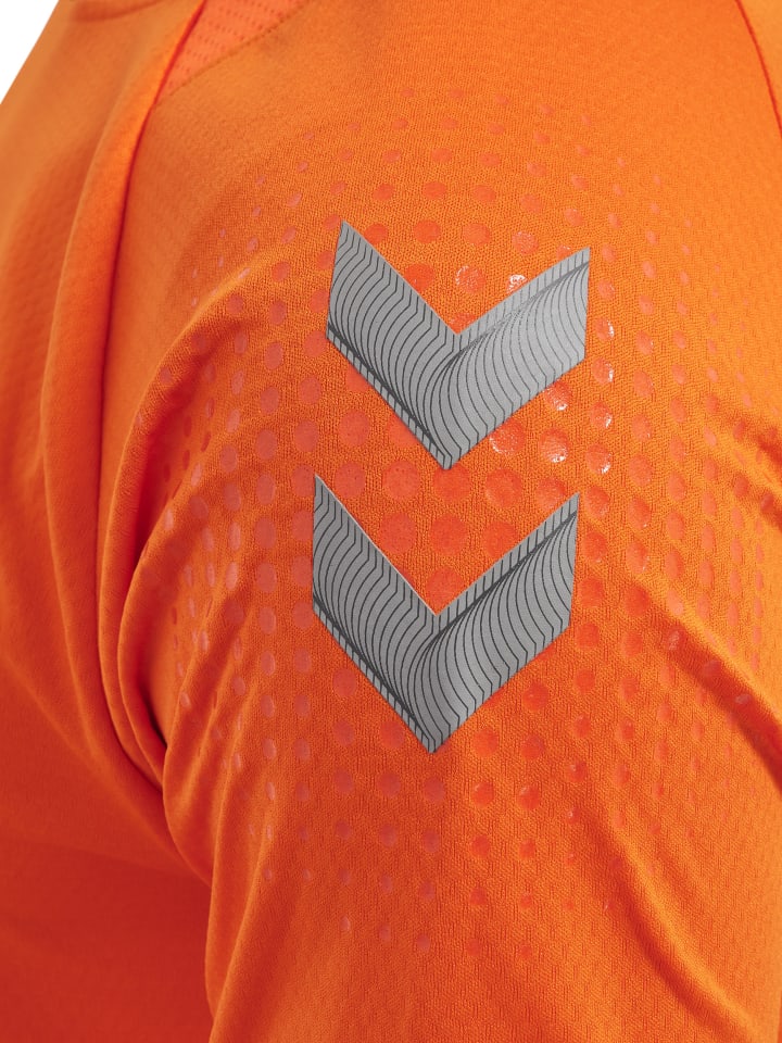 Hummel Hummel T-Shirt Hmllead Herren in ORANGE TIGER günstig kaufen
