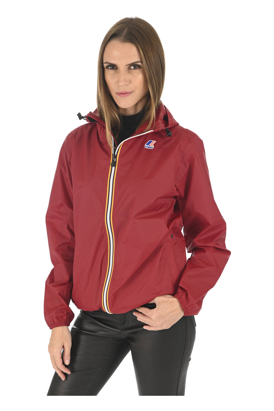 K Way Impermeables Trenchs Unisexe couleur rouge