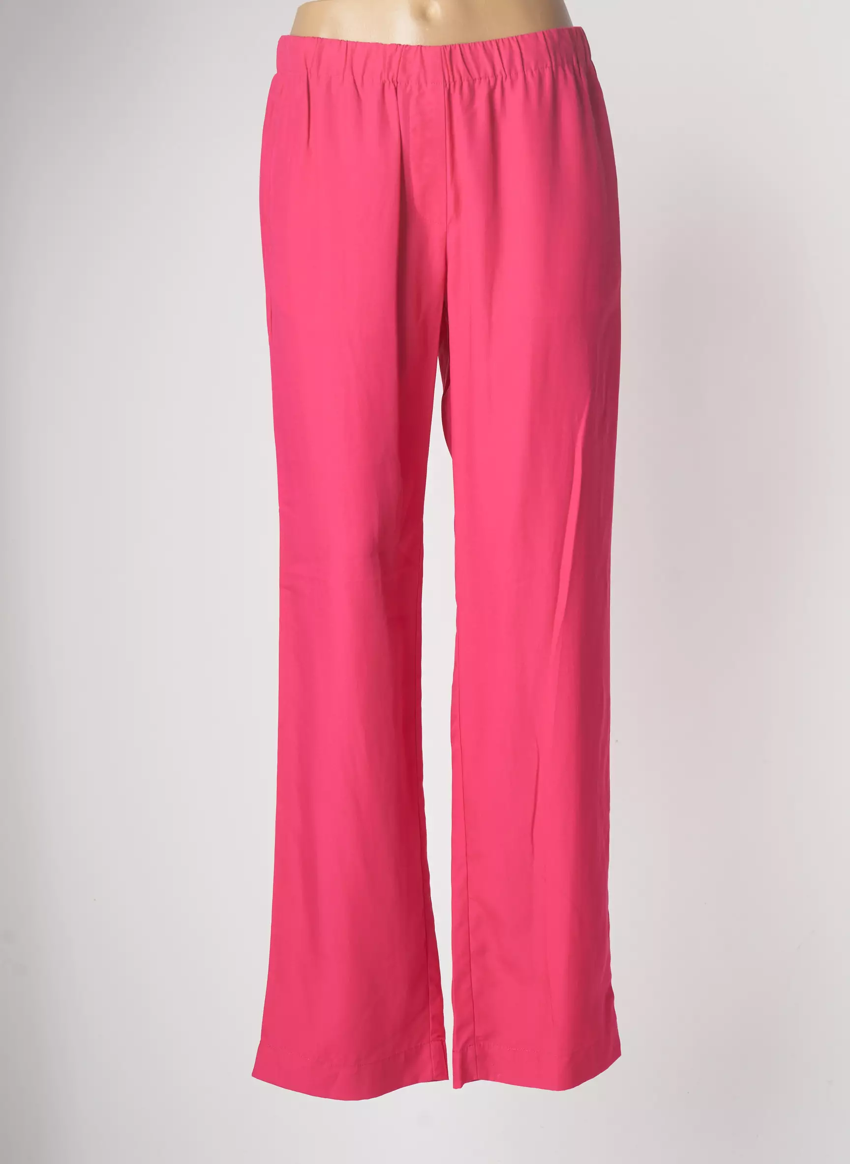 Samsoe Samsoe Pantalons Larges Femme couleur rose