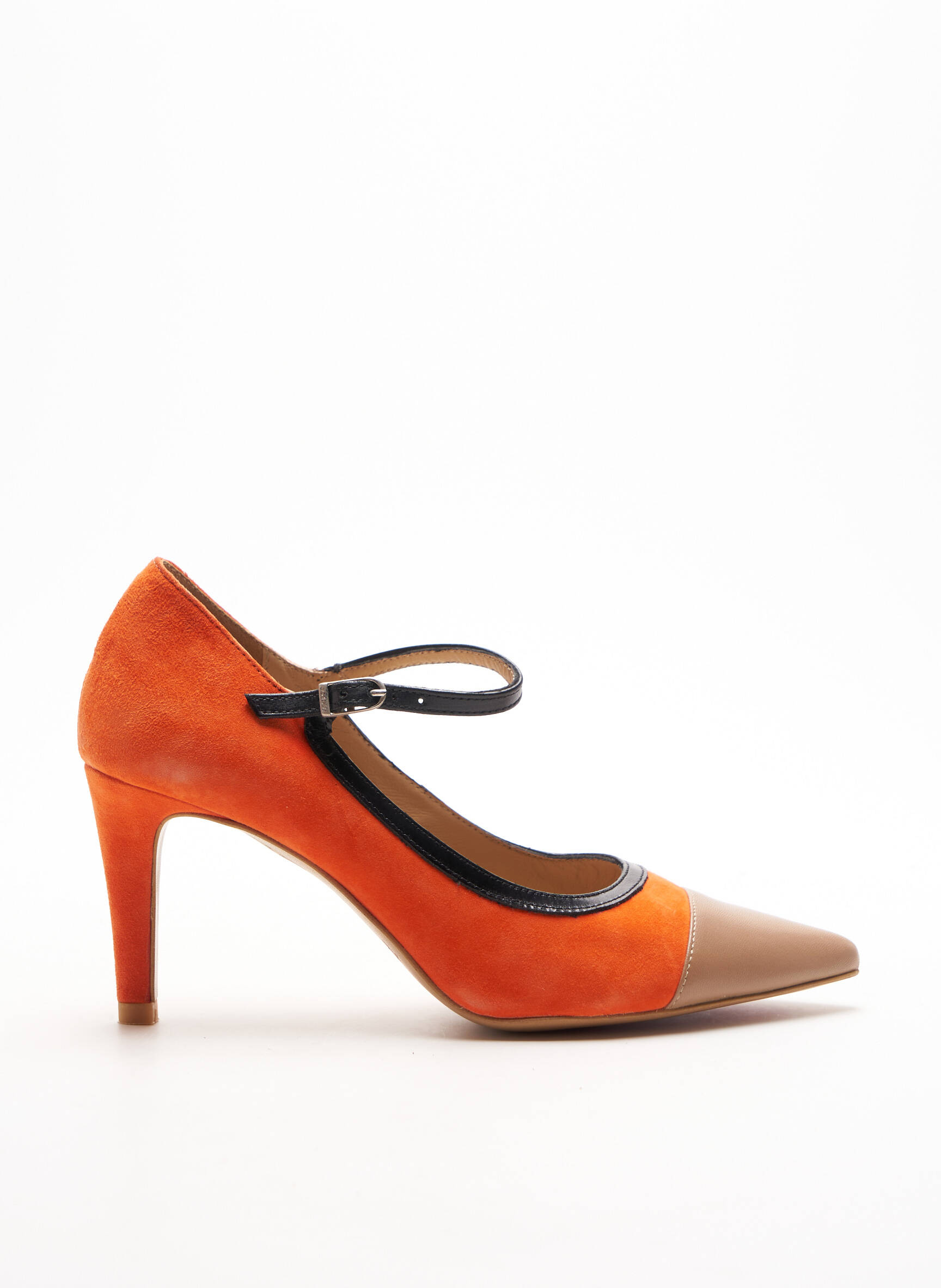Perlato Escarpins Femme couleur orange