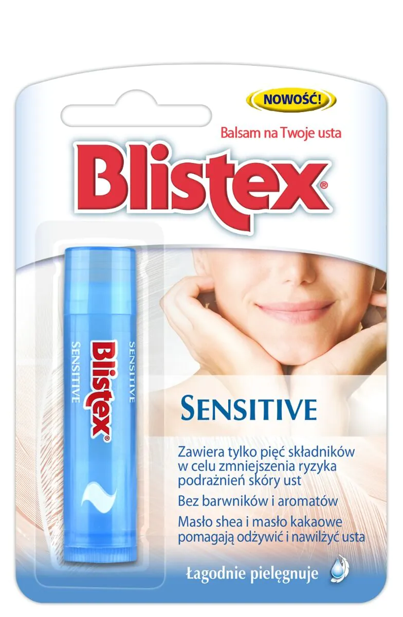 „Blistex Sensitive 4“ lūpų balzamas,