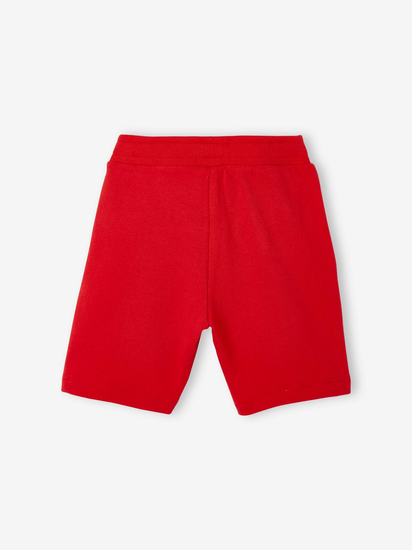 Vertbaudet 2er-Pack Jungen Sweat-Shorts BASIC Oeko-Tex - rot+nachtblau