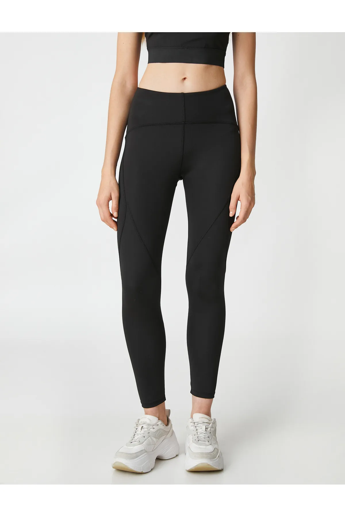 Koton  Sporttights mit normaler Taille und Nahtdetails