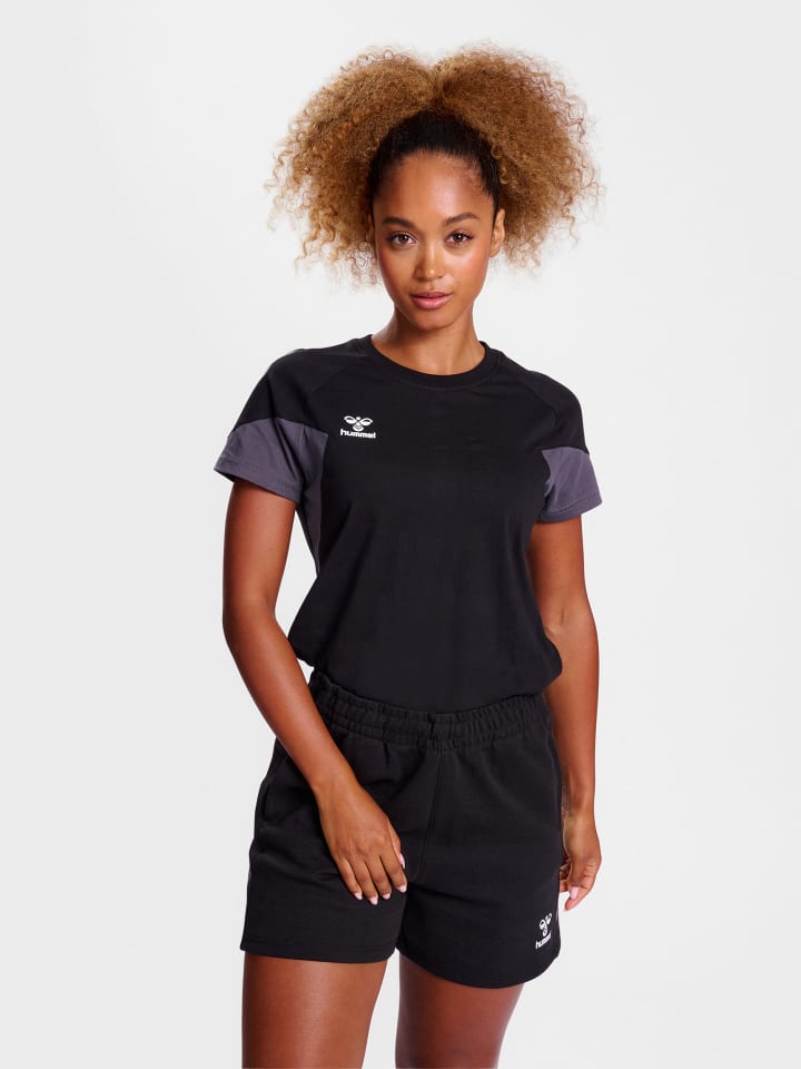 Hummel Hummel T-Shirt Raglanärmel Hmltravel Damen in BLACK günstig kaufen