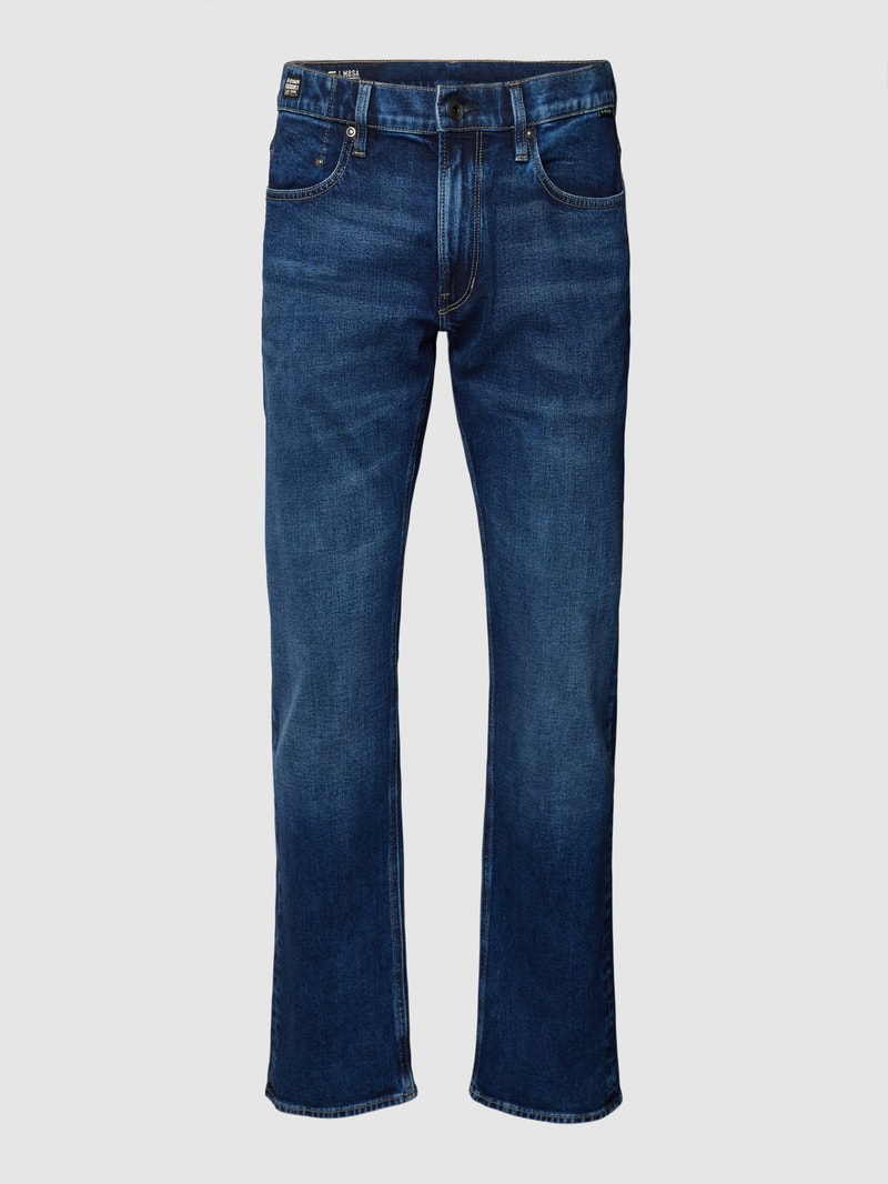 Straight Leg Jeans im 5-Pocket-Design Modell 'Mosa' in jeans