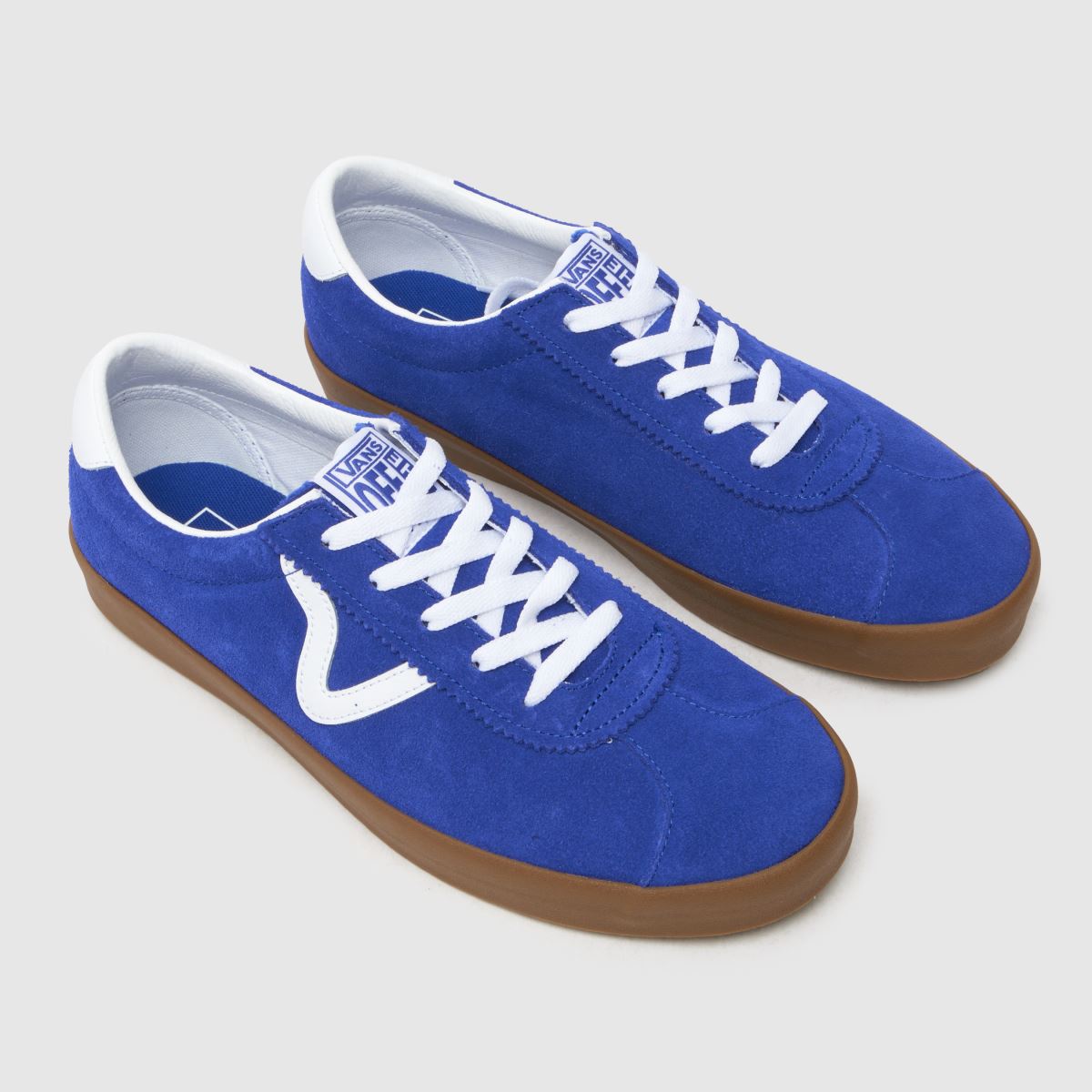 Vans – Blåa låga sneakers