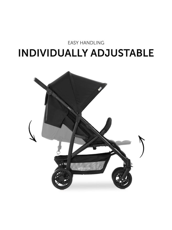 Hauck Hauck Rapid 4 Buggy / Stadtbuggy - Farbe: Black günstig kaufen