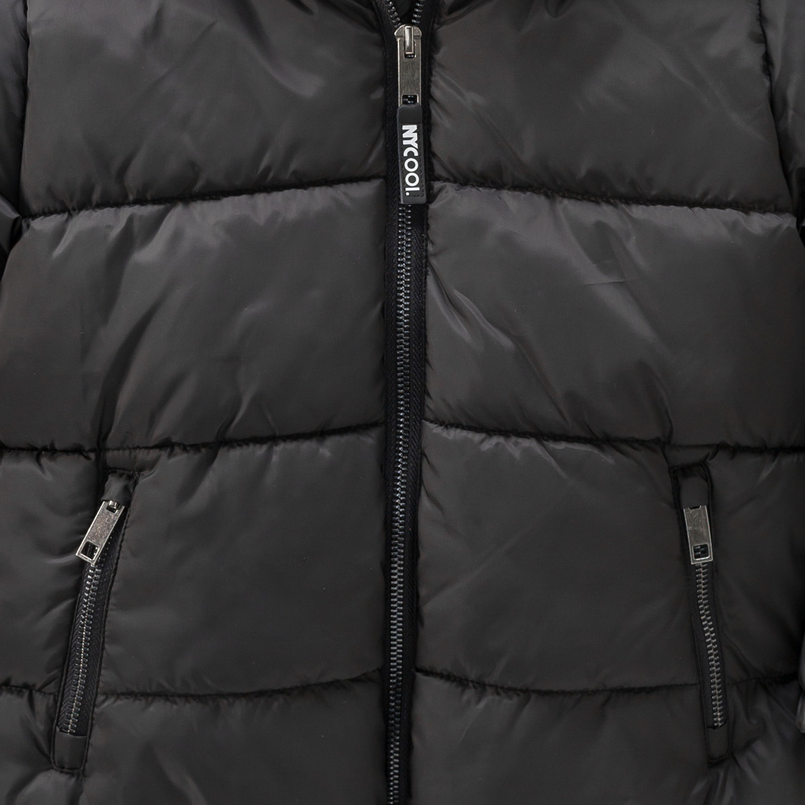 Jungen Steppjacke unifarben