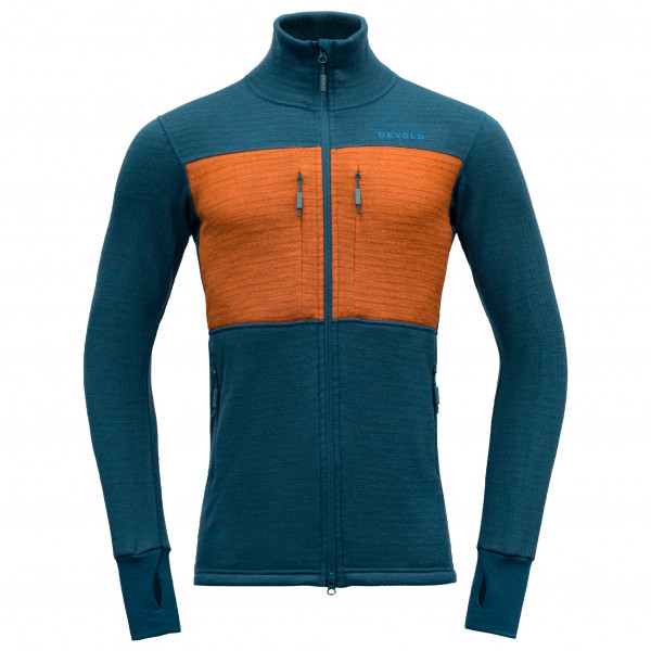 Devold - Egga Grid Merino Jacket - Merinojacke