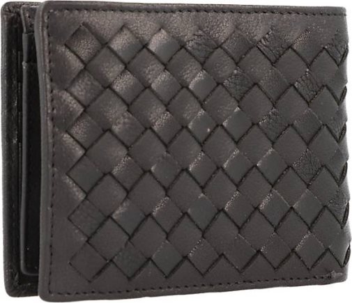 bugatti Woven Geldbörse Leder 13 cm