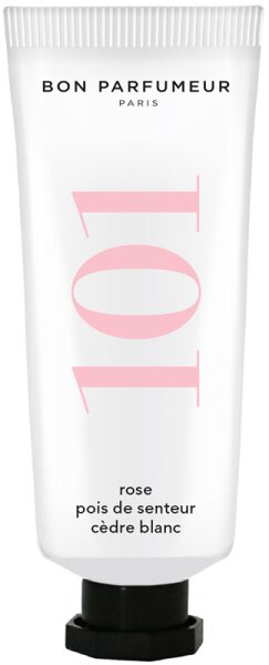BON PARFUMEUR Body Line Hand Cream 101  Rose, Sweet Peas, White Cedar Handcreme