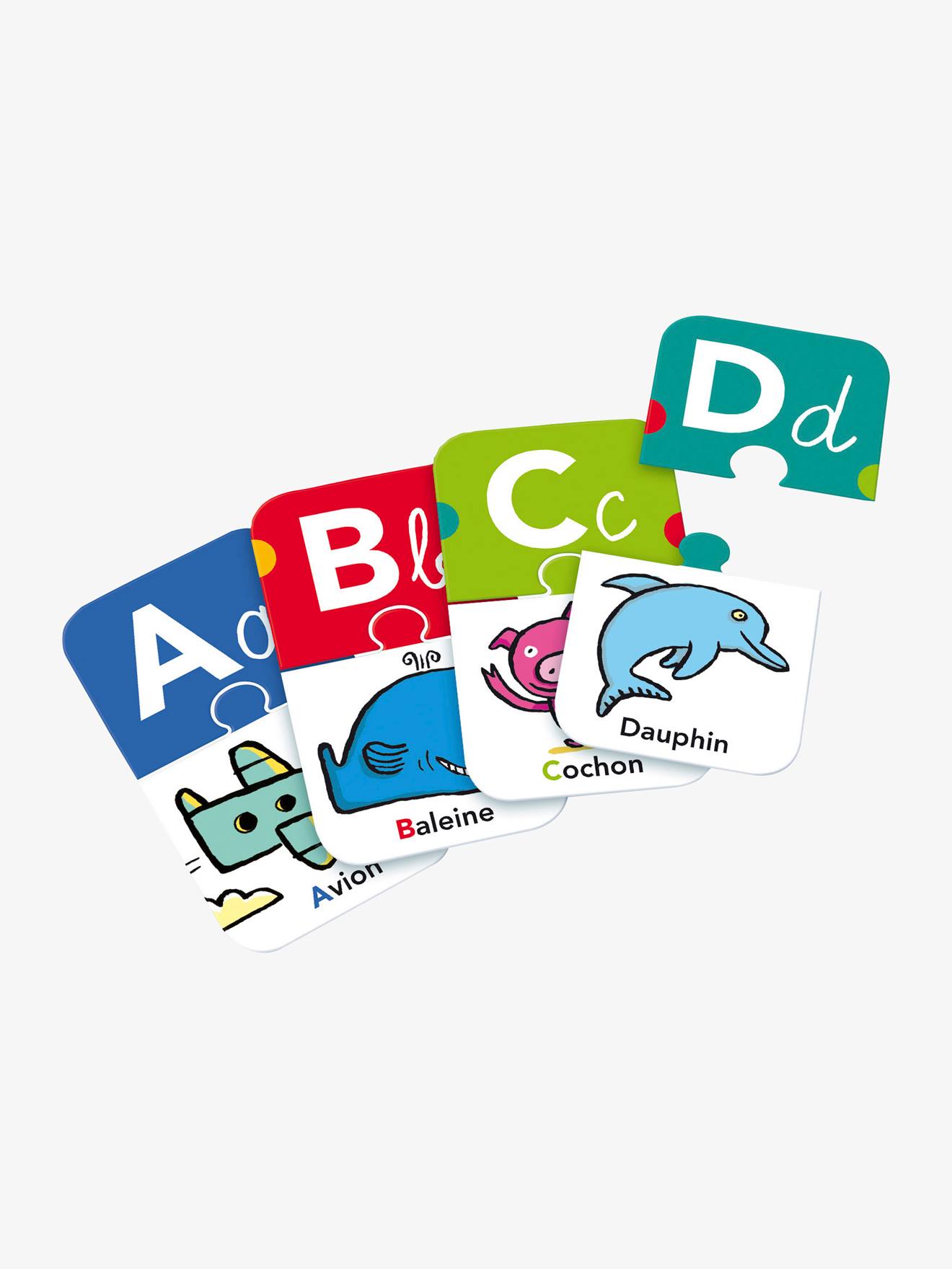 Les lettres NATHAN multicolore