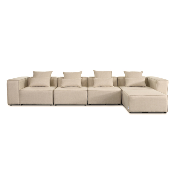 Modulares Sofa VERONA, XL, beige