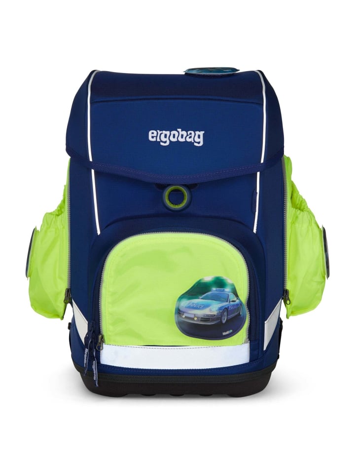 Ergobag Zubehör Pack/Cubo/Cubo Light/Wide Fluo - Seitentaschen Zip-Set 3tlg. (gelb) in gelb günstig kaufen onesize