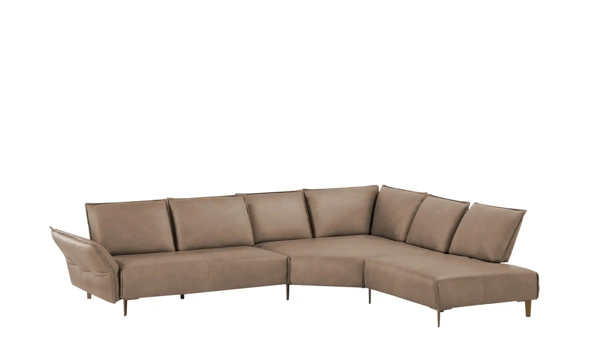 W.SCHILLIG Ecksofa aus Echtleder