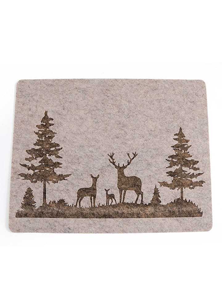 SiL Interiors Tischset ''Deer'' in Beige - (L)35 x (B)45 cm günstig kaufen onesize
