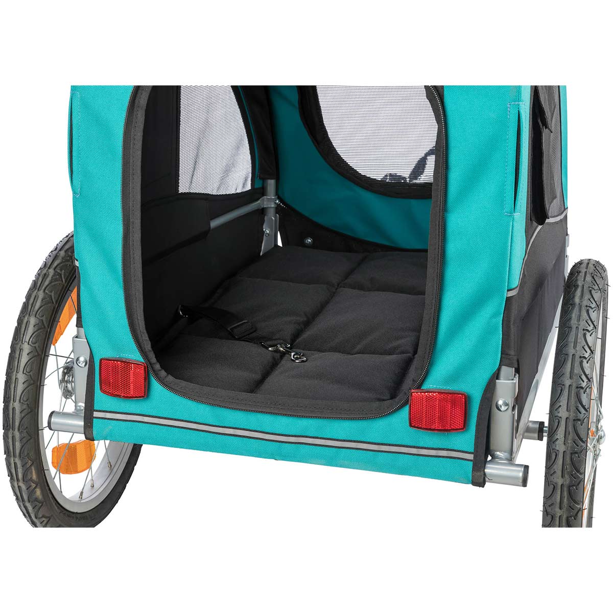 Trixie Fahrradanhänger türkis günstig kaufen