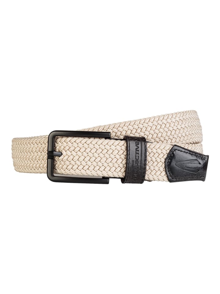 Camel Active Elastischer Flechtgürtel in Sand günstig kaufen