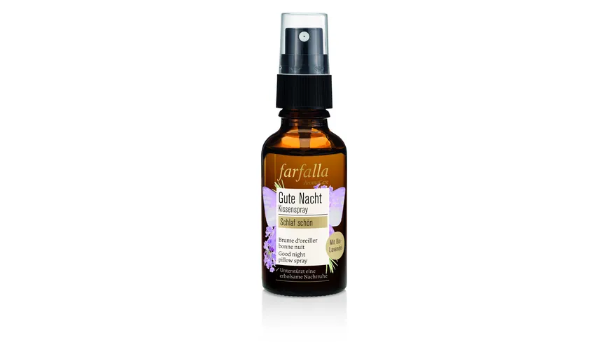 Farfalla Schlaf schön Lavendel Gute Nacht Kissenspray 30 ml