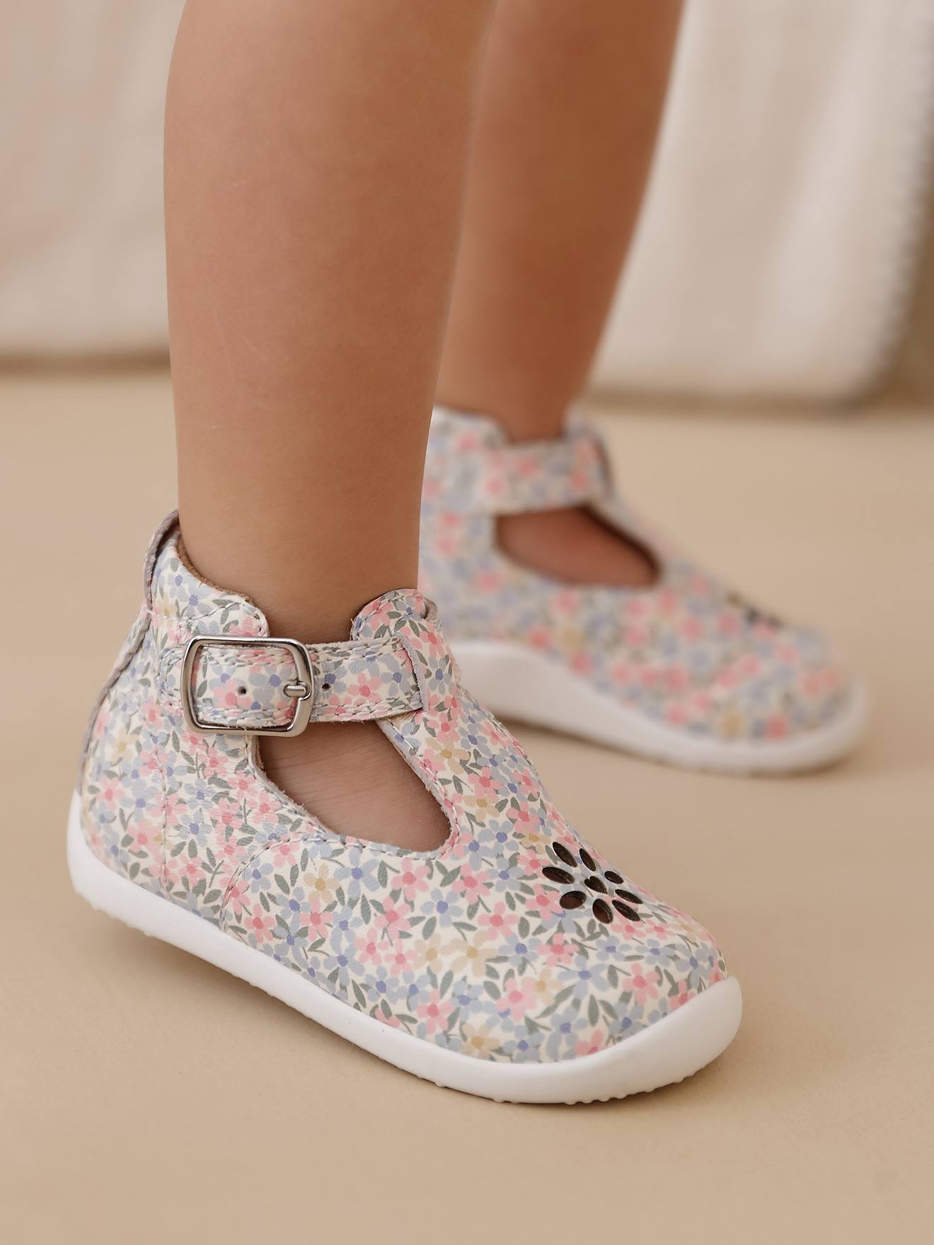 Vertbaudet Baby Lauflernschuhe - hellblau