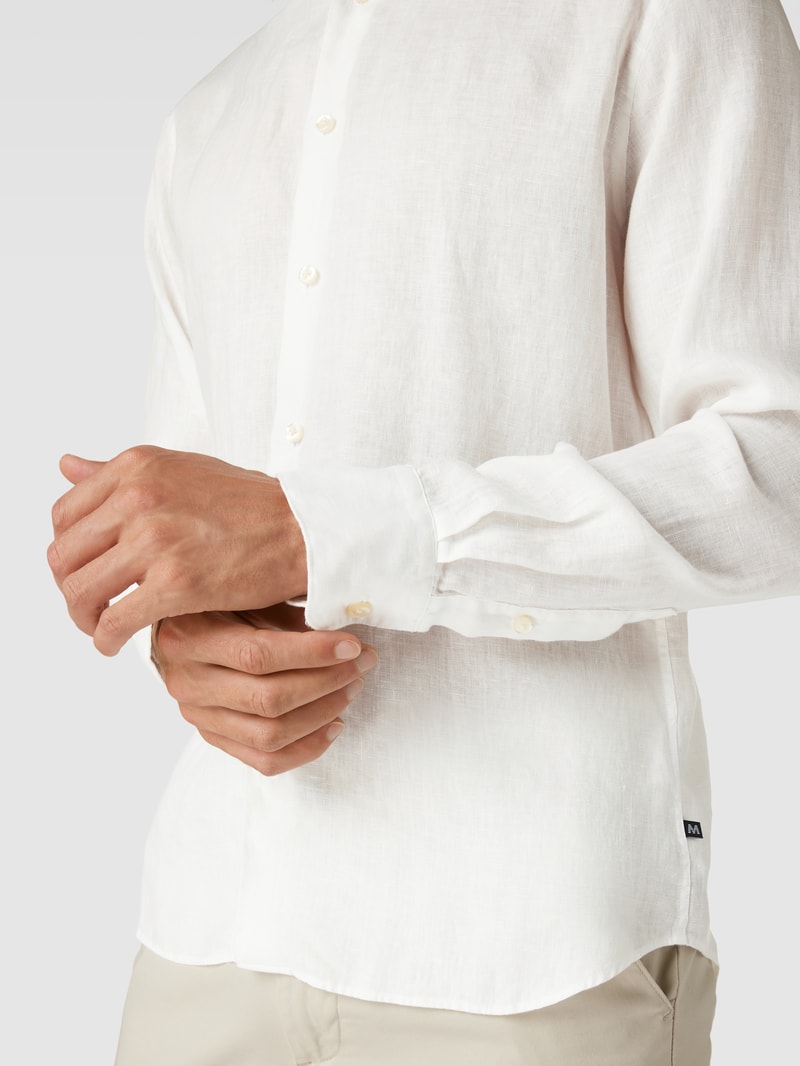 Regular Fit Freizeithemd mit Kentkragen Modell 'marc' in weiß