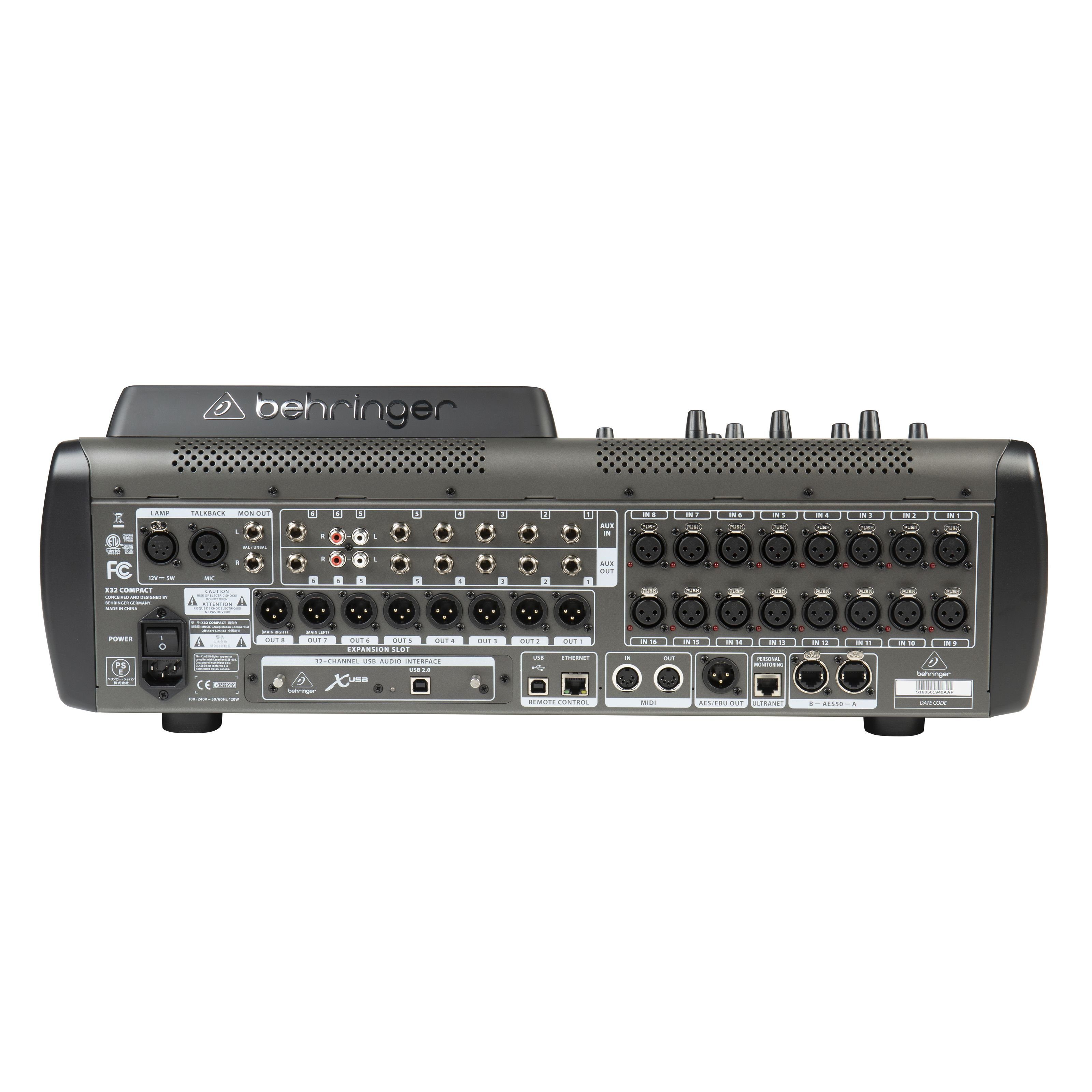 Behringer Mischpult, X32 Compact Digitalmischpult