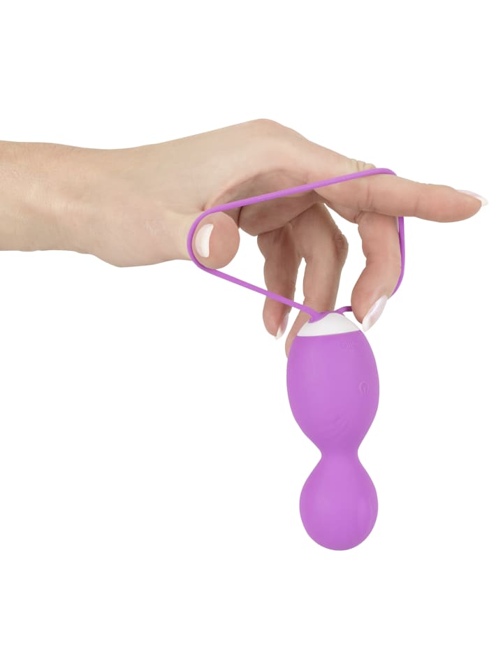 Sweet Smile Vibrokugeln RC Rotating Love Ball in lila günstig kaufen 16 cm