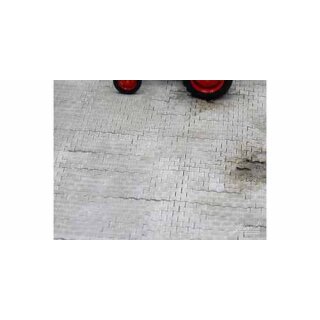 FLEXYWAY Knochenpflaster grau, 256 Anfang-, 432 Halbsteine 1:32/35
