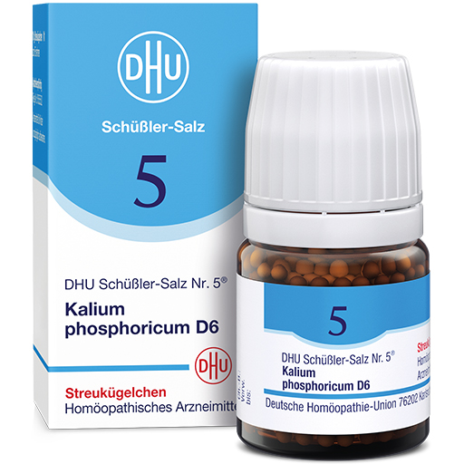 BIOCHEMIE DHU 5 Kalium phosphoricum D 6 Globuli  10 g  Globuli