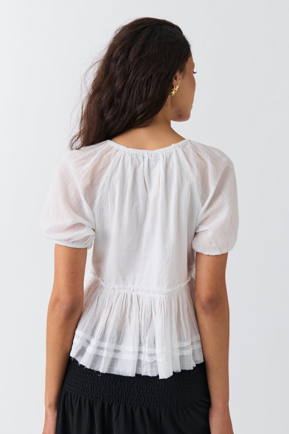 Gauze blouse