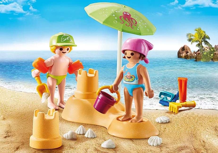 Kids mit Sandburg