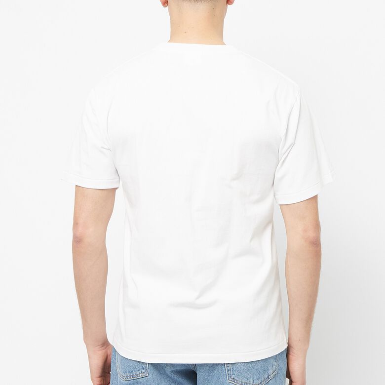 A Bathing Ape Bape Thermography Polygon College Tee M white