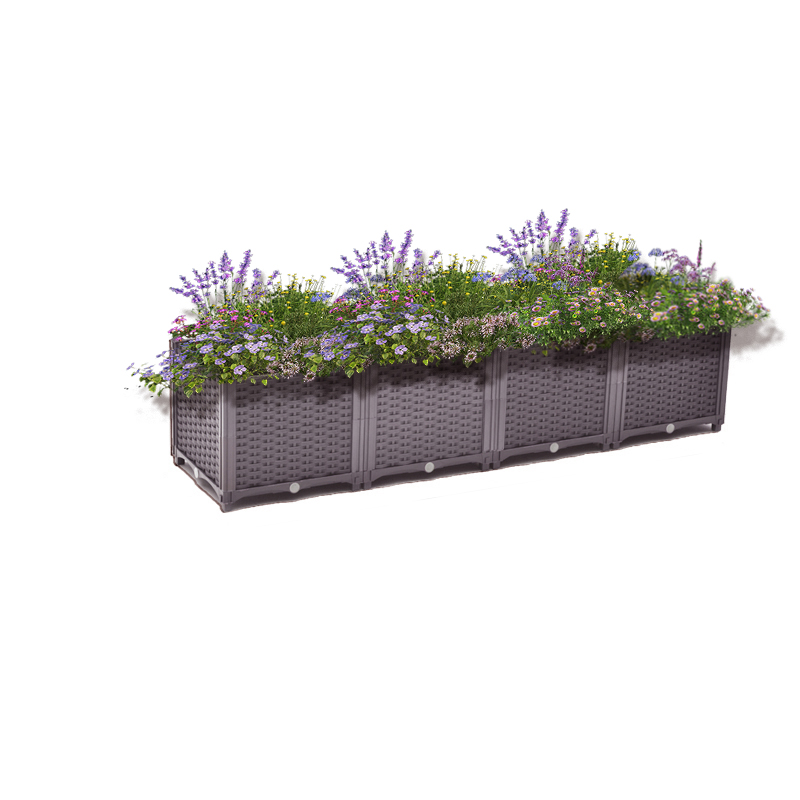 HC Garten & Freizeit Hochbeet, ca. 160 x 40 x 43 cm - Braun