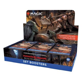 Magic the Gathering Commander Legends: Battle for Baldur's Gate Set-Booster Display (18) (EN)